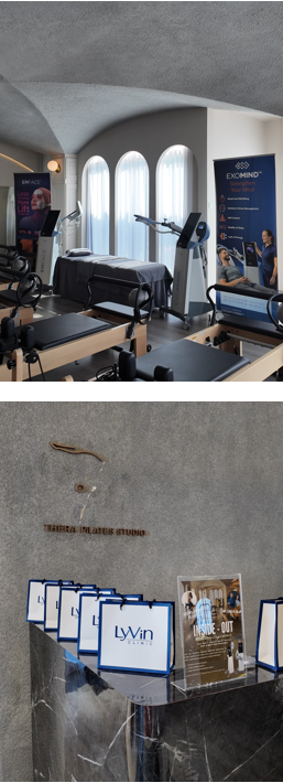 Emface x Exomind x Pilates wellness event at Pilates studio by Lyvin Clinic Johor Bahru